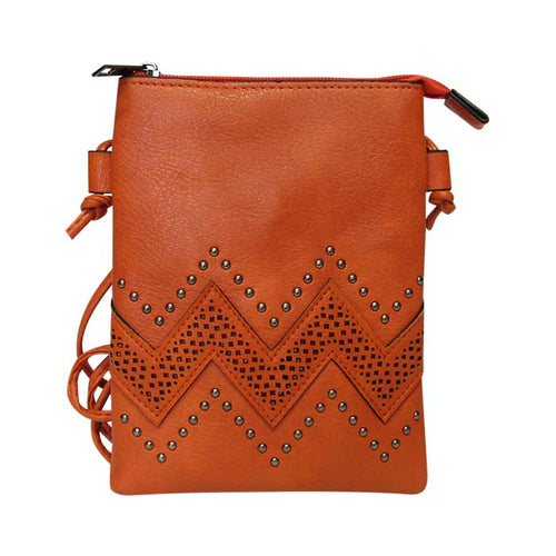 Shoulder bag pearl wave orange