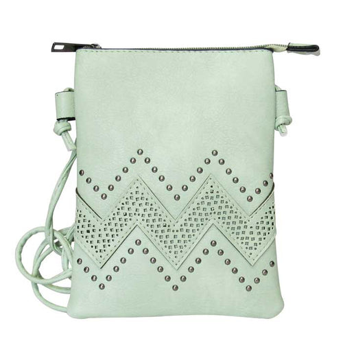 Shoulder bag pearl wave spearmint