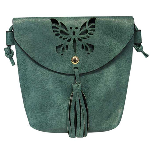 Shoulder butterfly bags blue