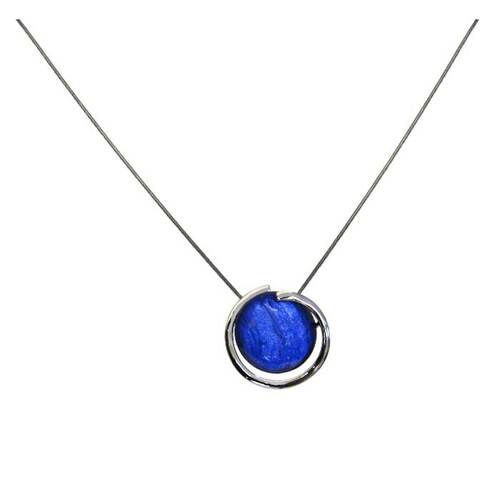 Blue moon necklace