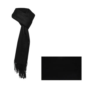 Classic black scarf