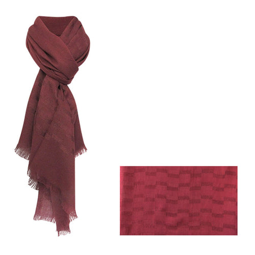 Parquet red scarf
