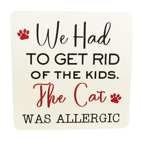 Pet magnet allergic life