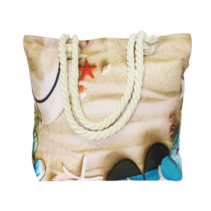Rope tote bag hat