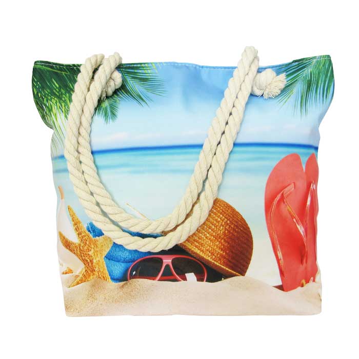 Rope tote bag jandals