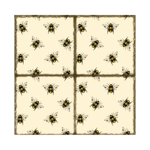 Decorative trivet tile Bee Buzz
