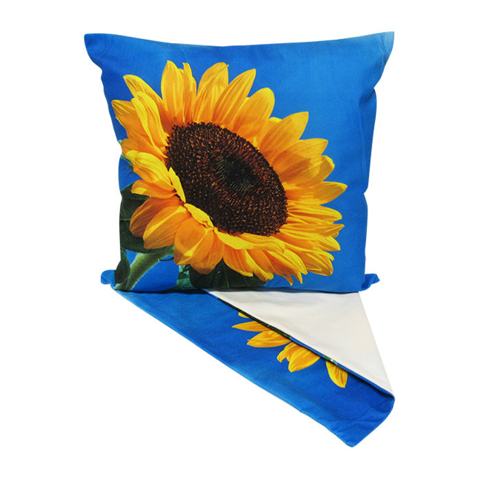 Sunflower cushion cover
