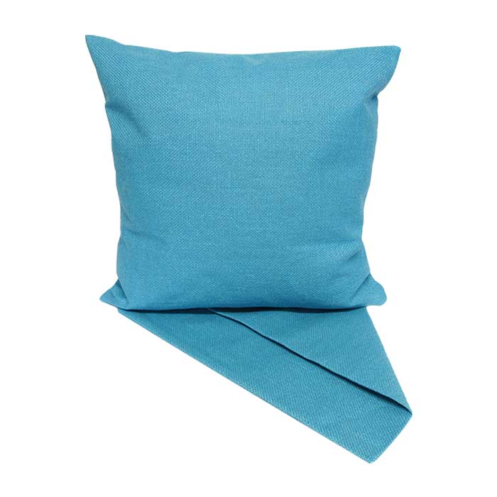 Lighter notes blue cushion cover