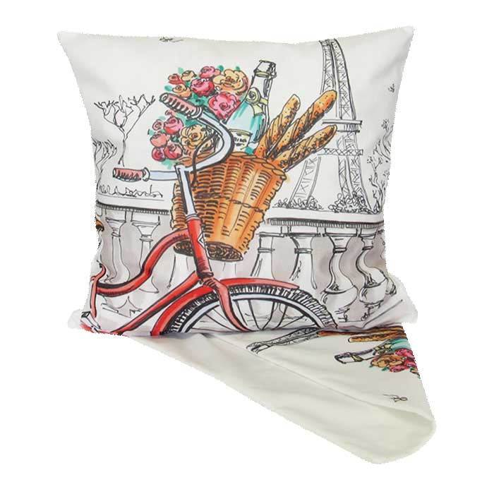 Paris Velo cushion cover