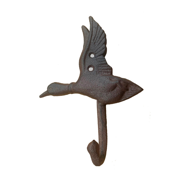 Duck cast iron hook