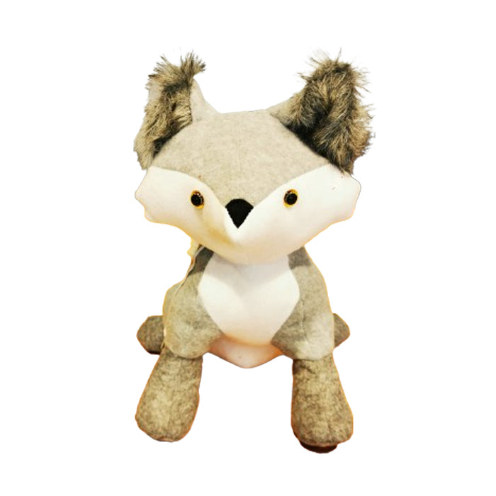 Plush Fox in Light Grey Molly and me