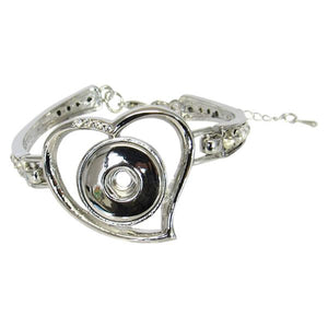 Jewellery Snap heart bracelet