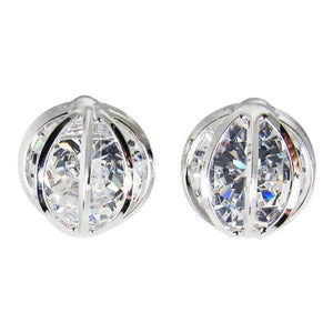 Diamante wrap earrings