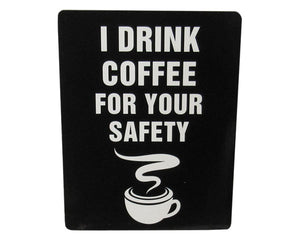 Cafe magnet coffee safety