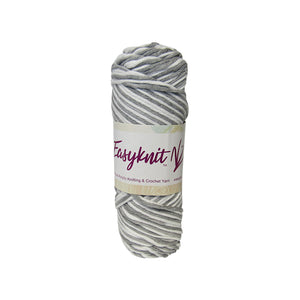 EasyKnit premium yarn grey & white