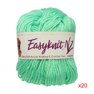 EasyKnit Baby Green x20 Yarn