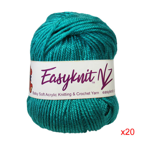 EasyKnit Baby Teal x20 Yarn