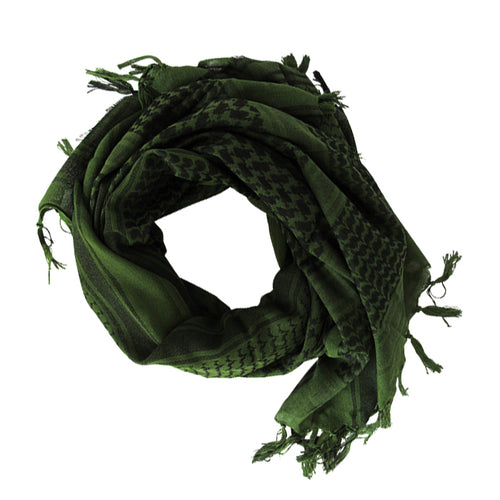 Unisex scarf shemagh green