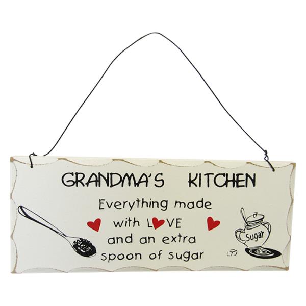 Grandma's kitchen sign
