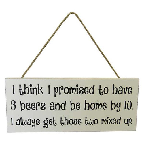 Mixed word art sign
