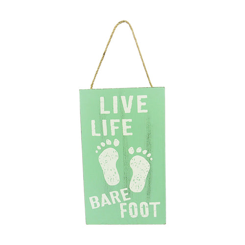 Beach life hanger barefoot
