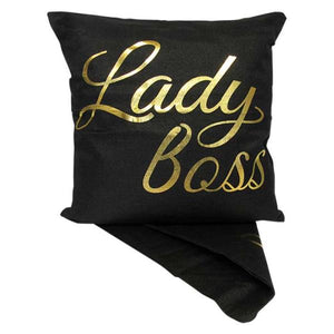 Lady boss cushion cover