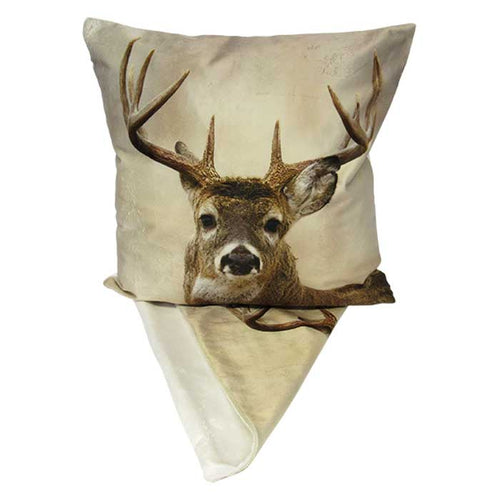 Stag day cushion cover