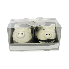 Load image into Gallery viewer, Salt and pepper shakers posh swine