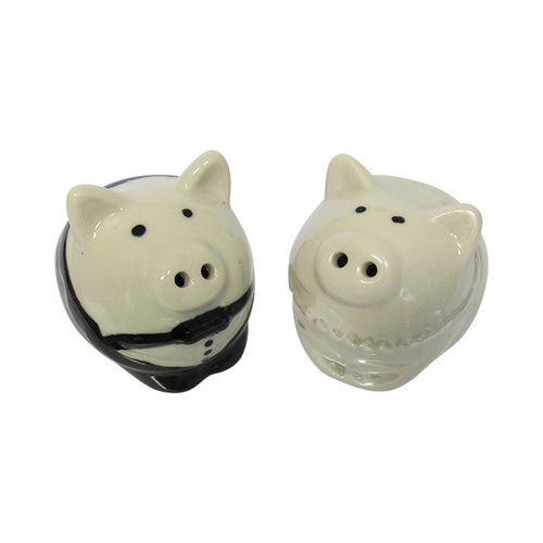 Salt and pepper shakers posh swine